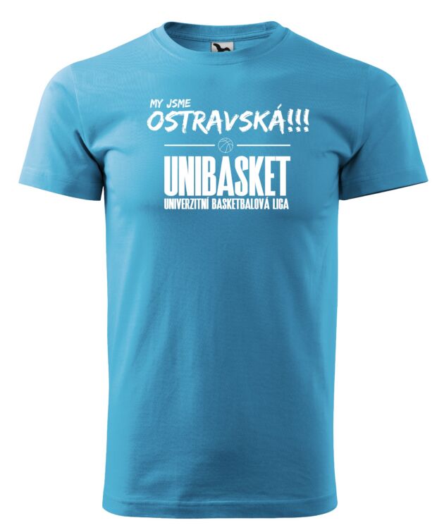 Fan tričko My jsme Ostravská!!! - Modré